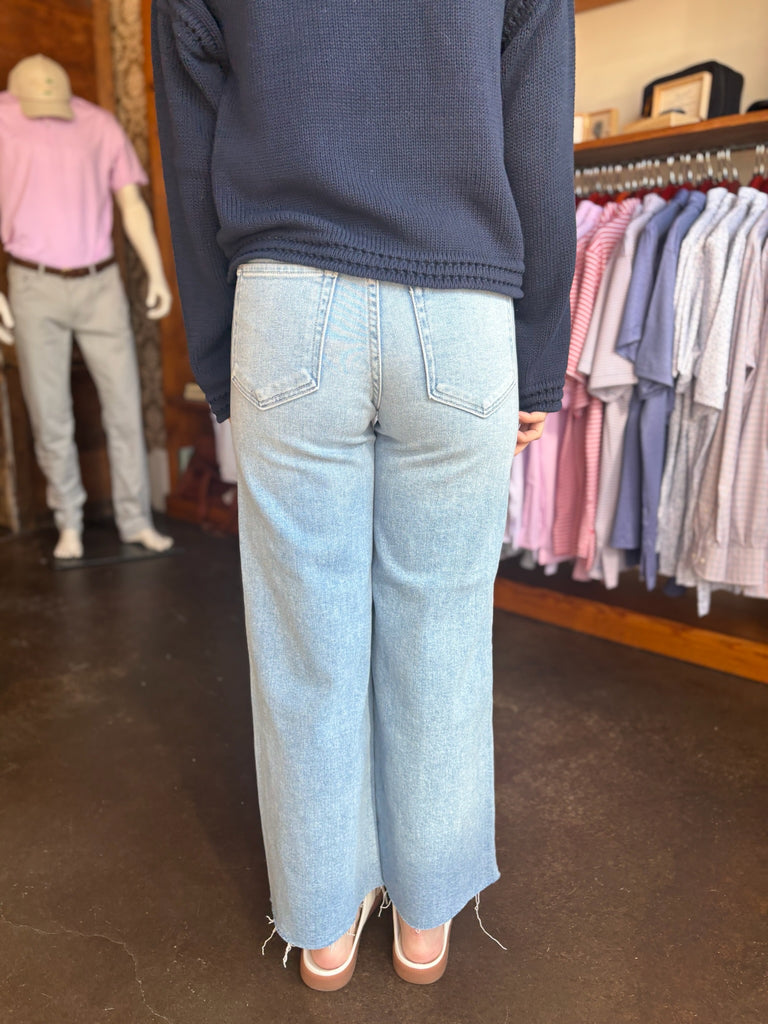 Scissor Cut Wide Leg Pant