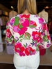 Frankie Floral Top Pink