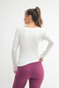 FINAL SALE - Barely There Boat Neck Micro Ribbed Top