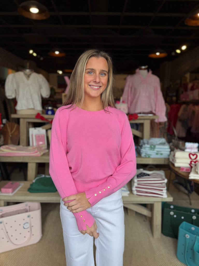 Solid Long Sleeve Top