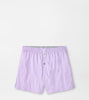 Gingham Performance Boxer Short Purple Iris