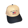 USA Til I Die Flag 5 Panel Cotton Hat